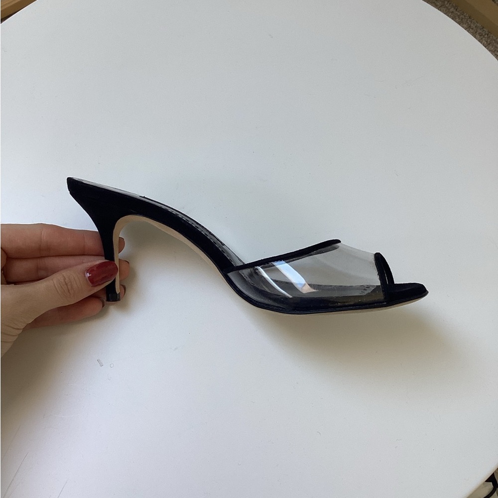 Manolo Blahnik black and clever heels